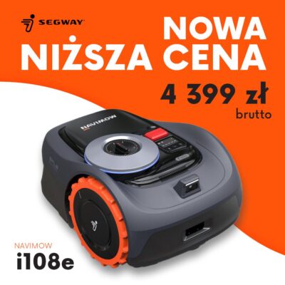Robot koszący Segway Navimow i108E do 800 m² – automatyczne koszenie trawnika