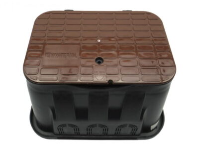 Studzienka Jumbo Ø12cm brązowa Watermil – skrzynka do elektrozaworu nawadniania