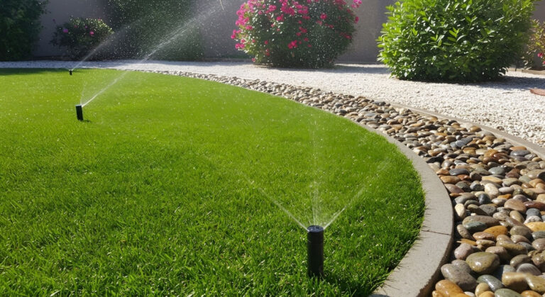 Na jakiej głębokości zakopuje się rury do nawadniania i zraszacze ogrodowe?