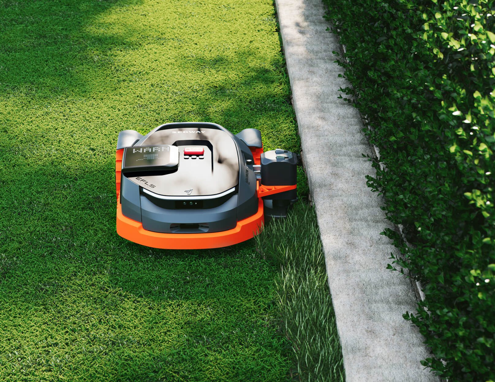 Trymer Segway Navimow seria X3 – przycinanie krawędzi trawnika robotem