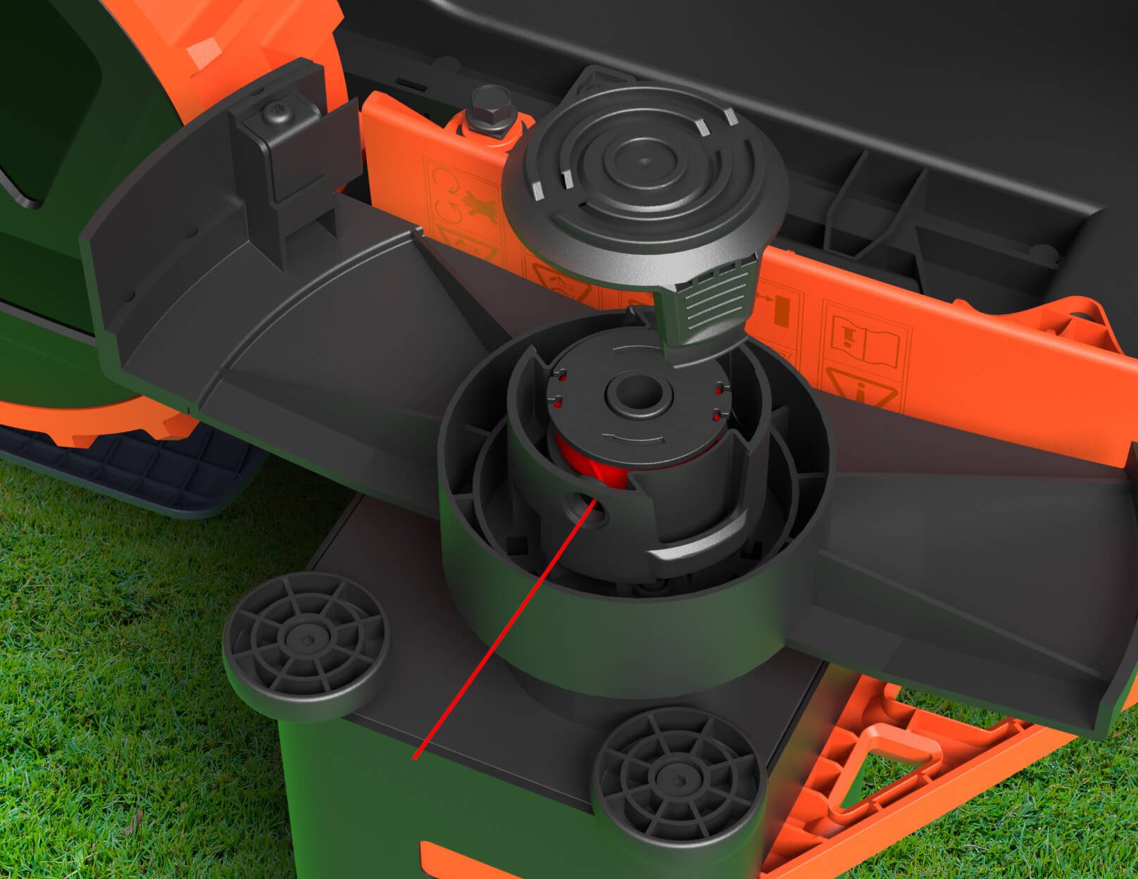 Szpule trymera Segway Navimow seria X3 – żyłka do przycinania krawędzi