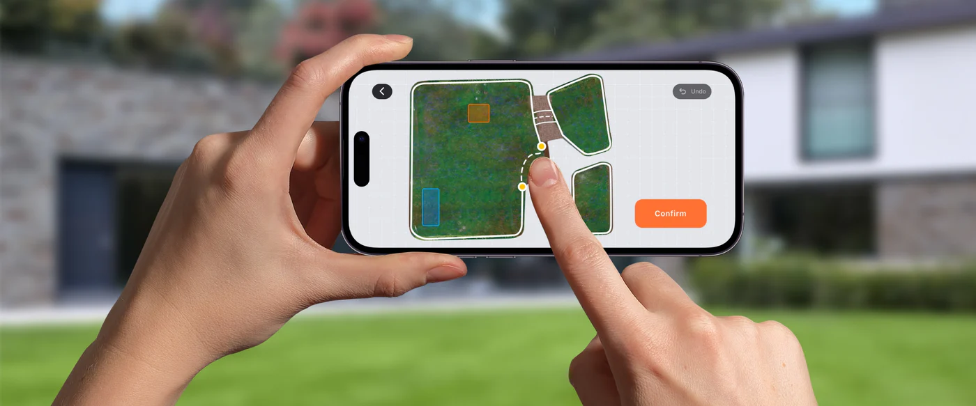 Segway Navimow i205 AWD – aplikacja mobilna iOS Android