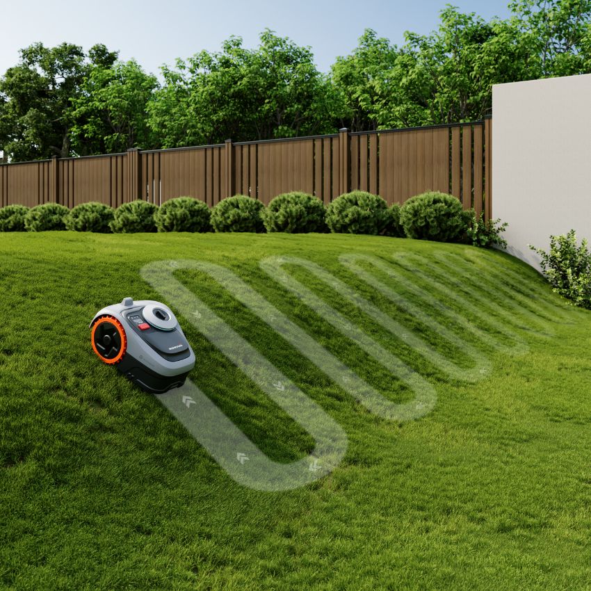 Segway Navimow i205 AWD – zarządzanie strefami koszenia do 500 m²