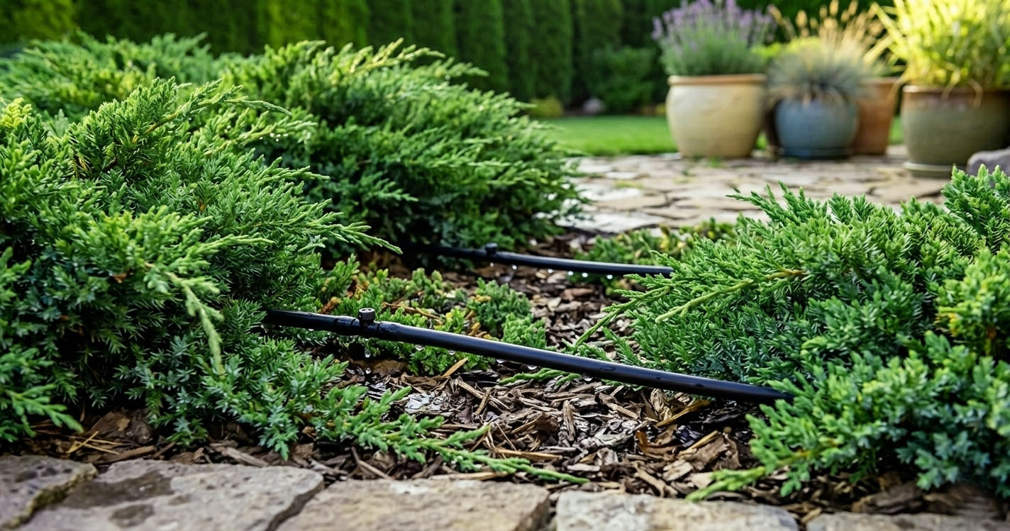 Linia kroplująca do podlewania ogrodu